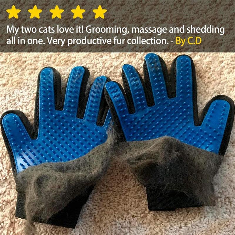 New Version Pet Grooming Gloves - fortunate pet
